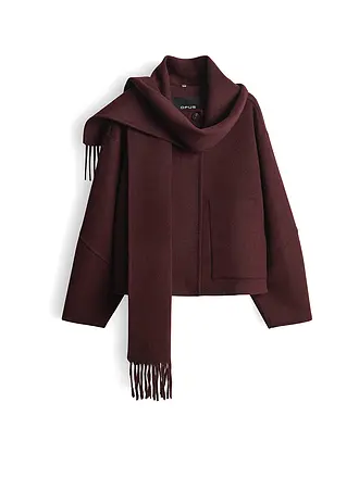 OPUS | Giacca di lana HENRICA | beere